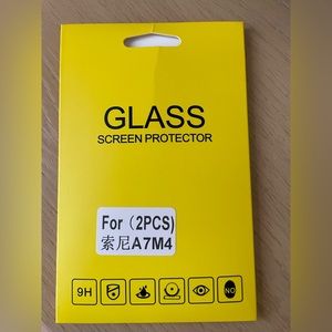 NWOT - Glass Screen Protector for Sony a7iv